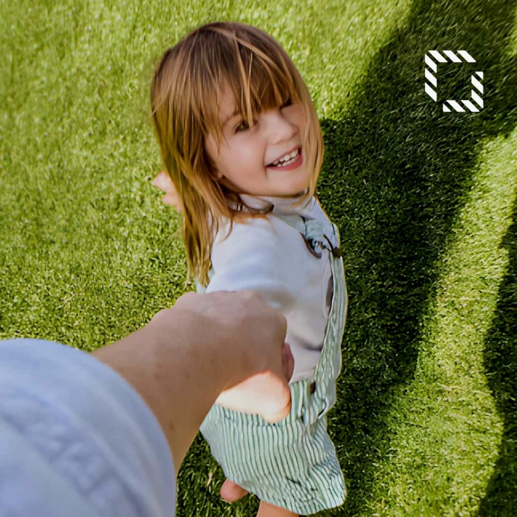 artificial grass for child