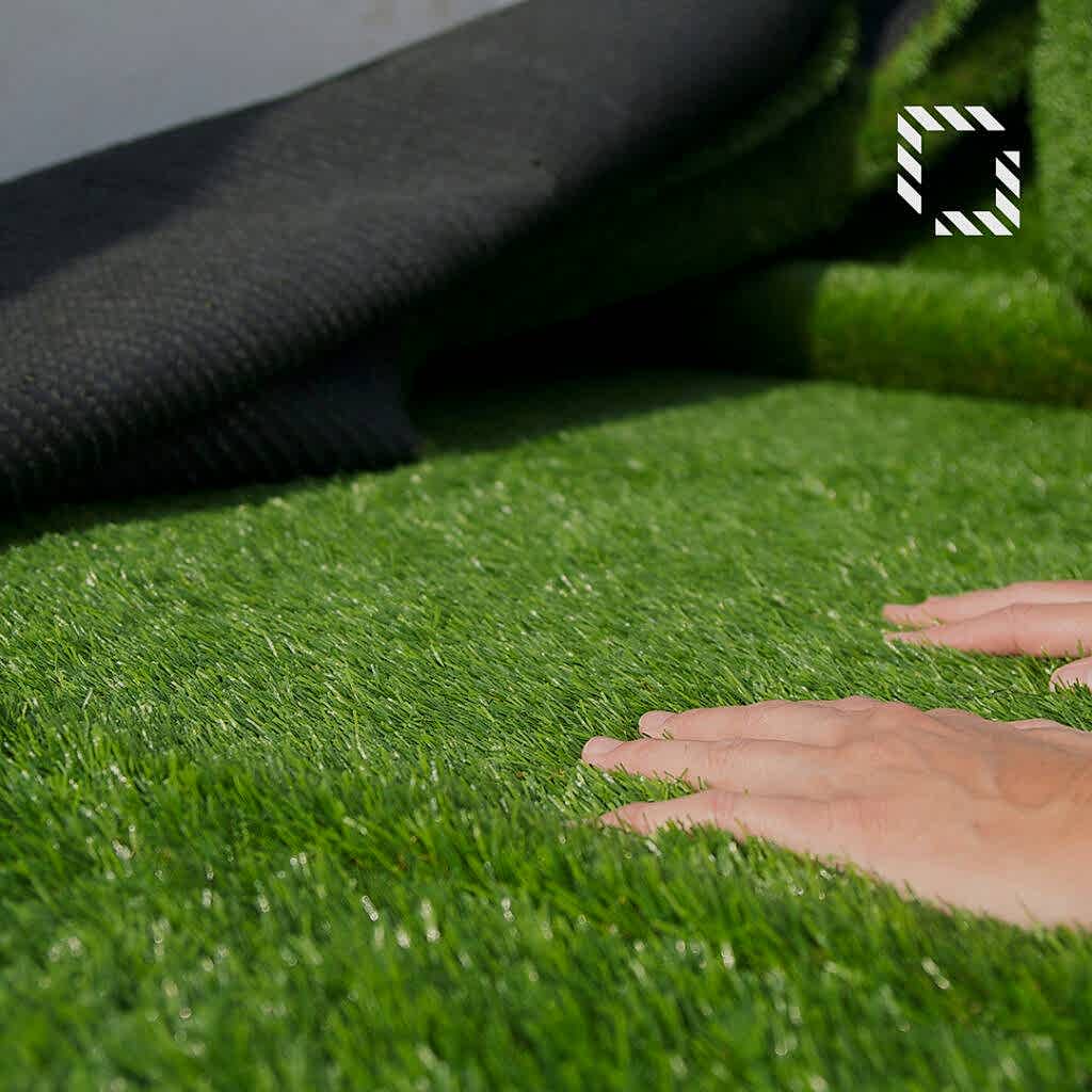 Can-artificial-grass-be-laid-on-a-slope