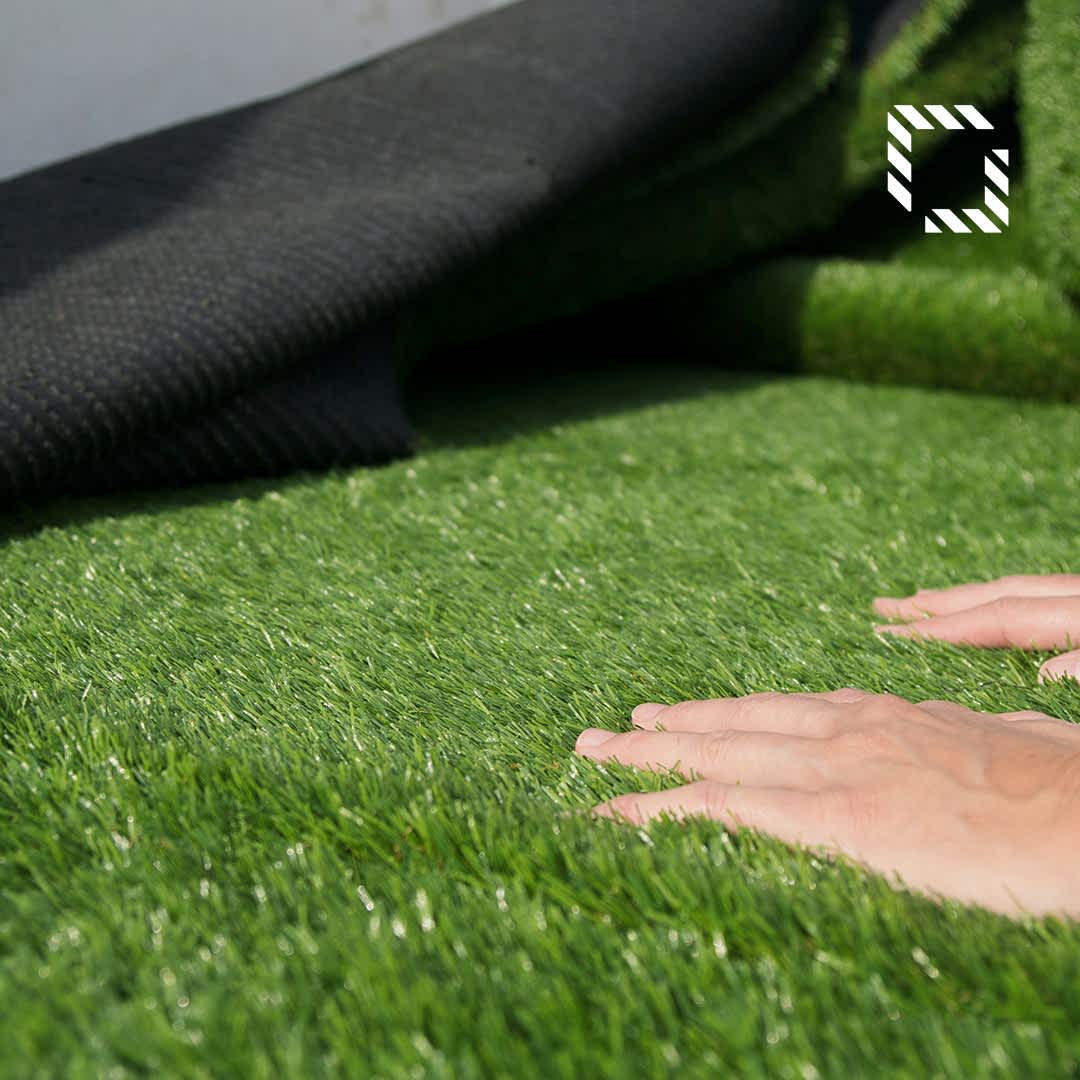 Can-artificial-grass-be-laid-on-a-slope